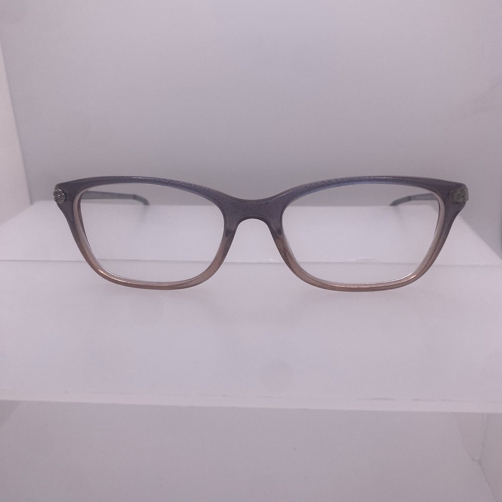 Coach Eyeglasses FRAME ONLY HC6142 Cat Eye 51-17-140 Violet Glitter Gradient 798 - Picture 7 of 15